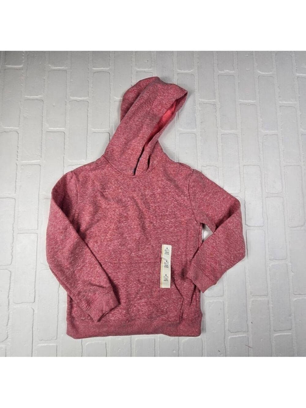 Cat & Jack Red Pullover Hoodie Size Small 6/7